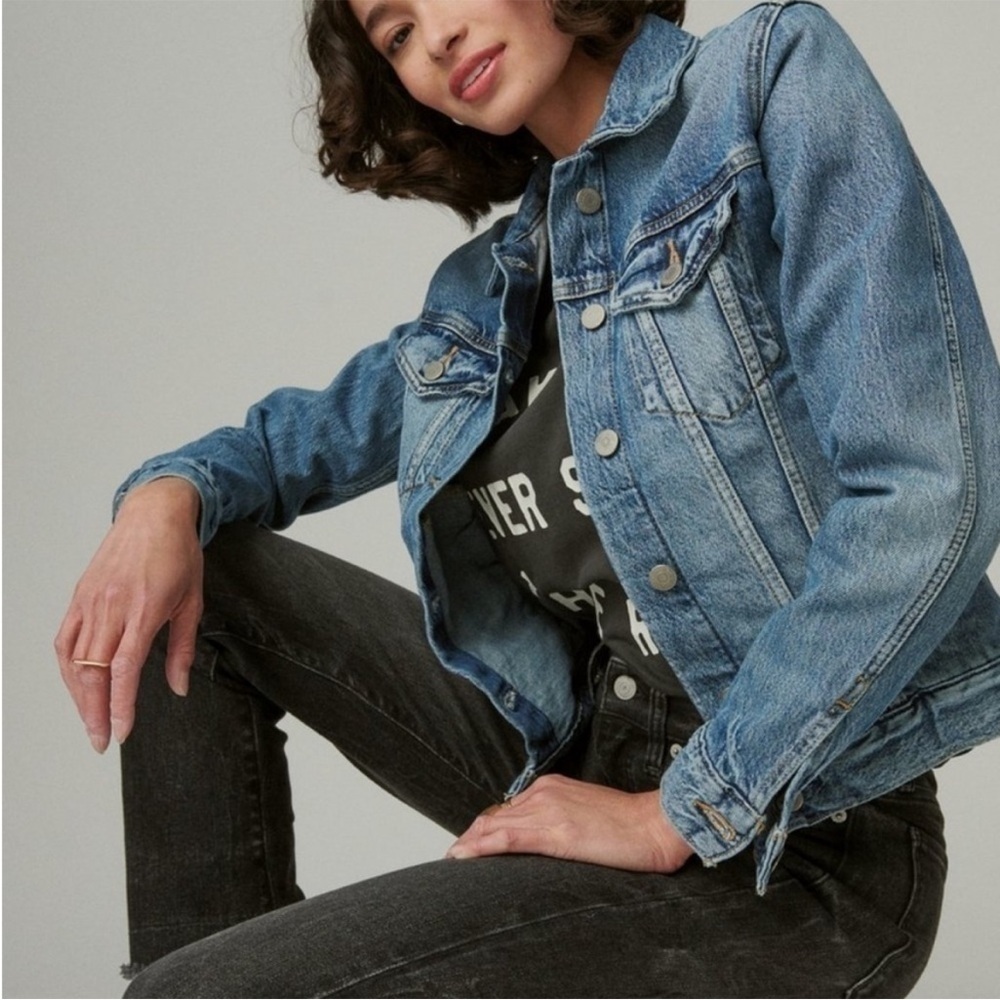 Lucky Brand Denim Jacket Sz S NWT